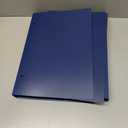 Henoyso 4 Pcs Legal Size Binder 3 Ring 1 Durable Navy Blue Binders for 8.5 x 14 Paper Hold up to 175 Sheets for Documents Artwork Blueprints, Office, Home, Work Places