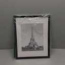 upsimples 11x14 Picture Frame , Display Pictures 8x10 with Mat or 11x14 Without Mat, Wall Gallery Photo Frames, Black, PCS 1