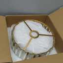 Crystal Ceiling Light Fixture, Modern Semi Flush Mount Ceiling Light, Gold Hallway Lighting Fixtures Chandelier for Kitchen, Close To Ceiling Light Fixtures for Entryway Bedroom, 1-Light, 11Inch