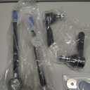 Front Inner and Outer Tie Rod End 4 Piece Kit - Compatible with 2005 - 2010 Chrysler 300 RWD 2006 2007 2008 2009