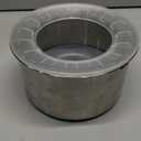 Heouvo 1 Gallon Large Dog Water Bowl No Spill,Anti Digging Lid & Rubber Bottom Spill Proof Dog Bowl, Anti Splash Mess Dripless Slow Drinking Stainless Steel Water for Sloppy Messy Drinkers Car (3.8L, Gray)