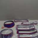 SQQP 9PCS Set Interior Trim Kit for 20182023 Jeep Wrangler JL JLU,Side Outlet Door Handle Bowl Roof Reading Light Cover Trim (Purple)