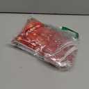 Christmas Pillow Covers 18x18, Xmas Gold White Red Snowflakes Throw Pillows for Couch, Rustic Winter Holiday Decorative Cushion Covers 2 Pcs Soft Farmhouse Square Pillowcase for Home Sofa Bed