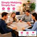 American Mahjong Racks with Pushers – Set of 4 for Smooth Gameplay