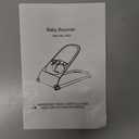 Baby Bouncer,Baby Bouncer Seat,Portable Infant Bouncer with 3-Point Safety Harness,Ergonomic Bouncy Seat, Newborns Bouncer for Babies 0-6 Months up to 20lbs,ASTM-Certified(Mesh Beige)