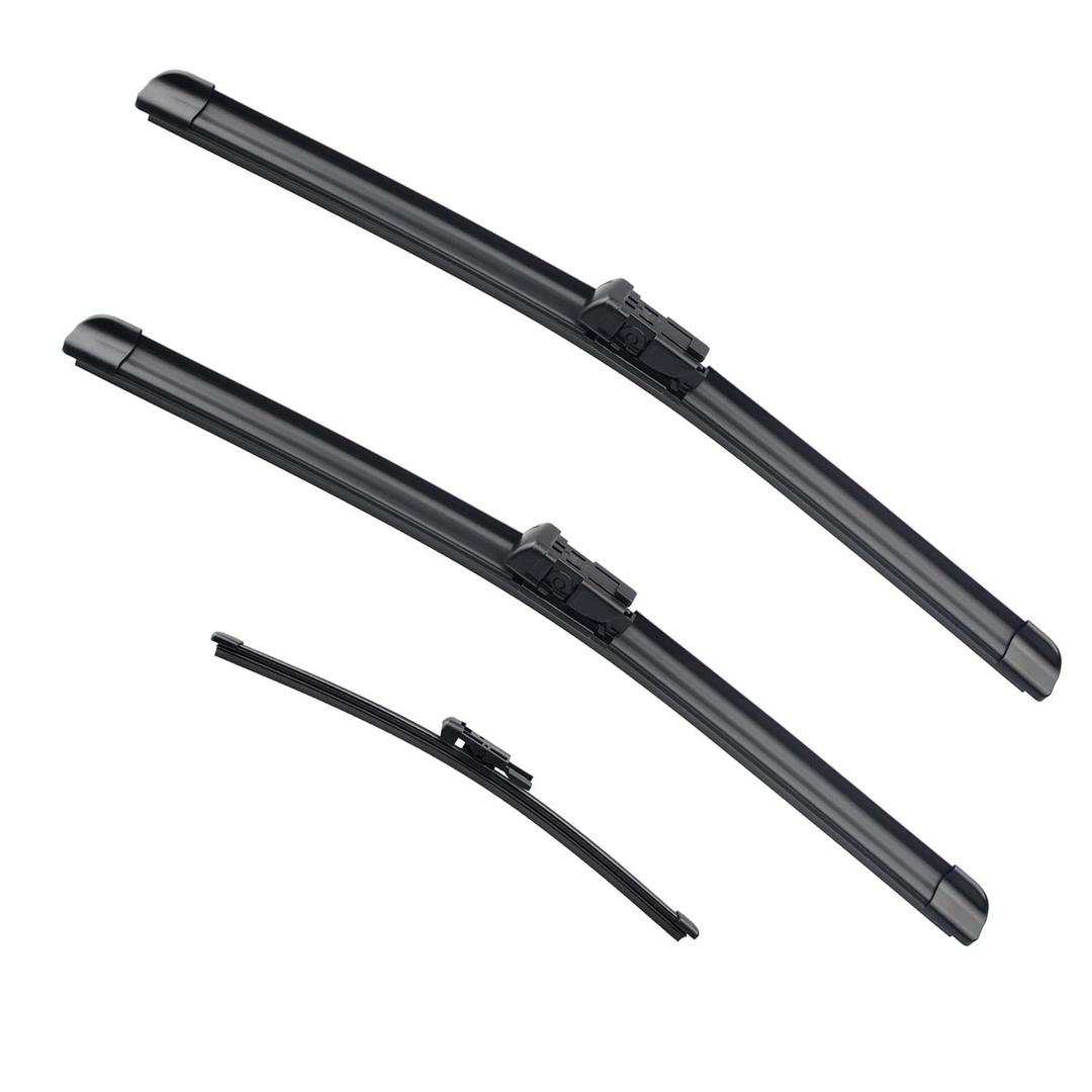 VTOGOI Wiper Blades With Rear Wiper Blades Set For 2018 + Land Rover Range Rover Velar,Automotive Replacement Windshield Wiper Blades, That Meet OEM Quality Easy DIY Install 26 "+19"+13"(Set of 3)