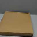 JoFomp Large Waterproof Outdoor Clock with Thermometer Combo - 16 inch Silent Non Ticking Quartz Battery Operated Wall Clock for Patio, Home, Pool, Garden, Porch, Deck (Silver, 16 Inch)