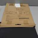 35" x 30" Cat Litter Mat - Ultra-Large Litter Box Mat with Double Layers, Urine-Proof and Non-Slip Litter Trapping Mat, Easy to Clean Kitty Litter Mats for Floor, Scatter Control, Grey