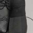 Hawkwell Men's Plus Size Wingtip Brogue Oxfords Dress Shoes US Size 17 (Black)