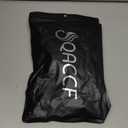 QACCF Purple Wig with Bang Short Wavy Shoulder Length Women Full Bang Heat Resistant Wig (Purple)