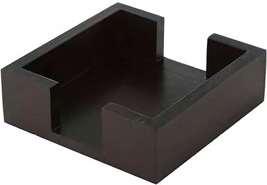 Thirstystone Dark Walnut Wood Coaster Holder for Square Coasters 5.25" x 5.25"
