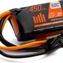Spektrum 11.1V 450mAh 3S 50C LiPo Battery: IC2, SPMX4503SIC2
