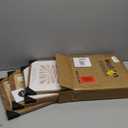 Framed Abstract Wall Art, Set of 4 Piece Modern Beige Canvas Picture Artworks Decor, Matisse Minimalist Neutral Painting Prints for Living Room Bedroom Cabinet and Dining Room (12" H x 12" W)