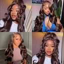 Chocolate Brown Body Wave Bundles Color 4 Human Hair Bundle Niegmeag Brazilian Virgin Remy Hair 3 Bundles 24 26 28 Inch Double Weft Soft and Silky Color 4 Body Wave Bundle 300g