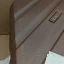 Eeeza Luggage Sets,5 Piece (20"/24"/28"/DB/TB) dark brown