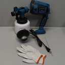 Paint Sprayer Tool 800W High Power Electric Spray Paint Gun Easy to Clean for Furniture Cabinets Fence Walls Door Garden Chairs Blue