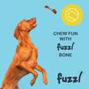 2 x Fuzzl Ultra Tough Nylon Dog Chew Toy - Crossbone and Bone Beef Flavour for Extreme Chewers - Long Lasting Bone for Aggressive Chewers - Strong Puppy Toys
