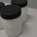 Bronze Tan Replacement Cups with Lids (3Pack) - 200ml Storage Bottles for DHA Spray Tan