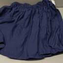 Wrap Around Dust Ruffle Bed Skirt - Navy Blue - for King Size Beds with 18 Inch Drop - Elastic Strap - Adjustable Pleated Bedskirt with Brushed Fabric and Wrinkle Free - for Women, Men, Kids & Teens