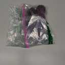 Puppy Dogs Candy Colors Anti-Slip Waterproof Rubber Rain Shoes Boots Paws Cover (Black, Large)