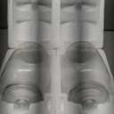 2 Pcs 74 oz Glass Candy & Cookie Jars with Airtight Lids, Decorative Apothecary Jars, Candy Buffet Containers for Kitchen Counter, Clear Food Storage Canister Home Decor