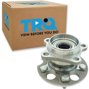 TRQ Rear Driver or Passenger Side Wheel Bearing and Hub Assembly Compatible with 2011-2020 Toyota Sienna AWD