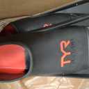 TYR FlexFins 2.0 Swim Fins Short Blade Training Fins for Swim Drills, Leg Strength, Technique & Flexibility (Black), Size: M: 7-9, W: 8.5-10.5