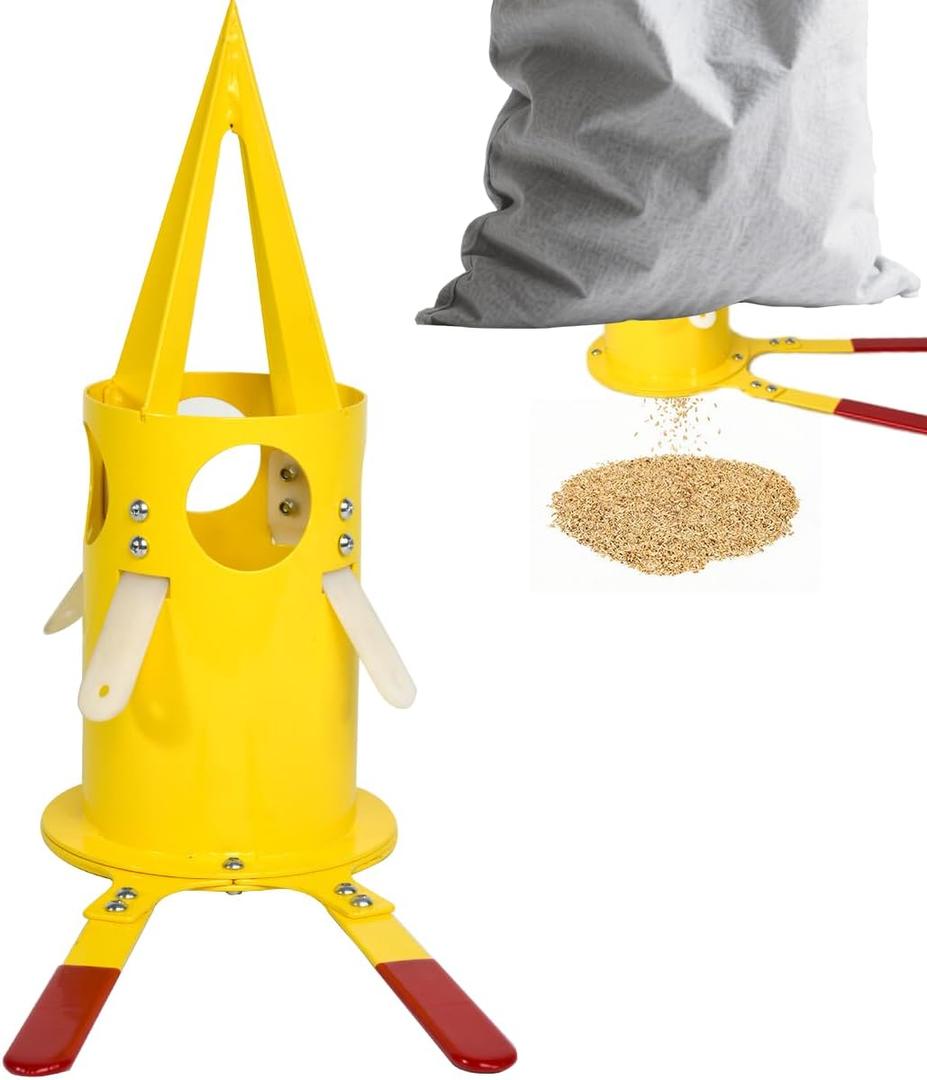 Big Bag Dispenser Bulk Bag Unloader Big Bag Animal Feed Unloader for Warehouse Farm Home Use 