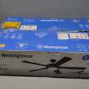 Westinghouse 7224200 Comet Indoor Ceiling Fan with Light, Matte Black