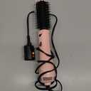 Aima Beauty Blow Dryer Brush - Ionic Ceramic Hot Air Brush for Frizz-Free Straightening & Voluminous Blowout, 2.3‘’/ 60mm Oval Barrel with Nylon Bristles, 360 Surrounded Vent, 3 Heat Settings, Pink