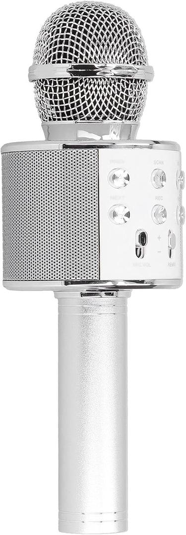 Karaoke Microphone, Microphone For Singing Christmas Birthday Gifts Portable Handheld Mic Speaker Machine For All Smartphones Microphone For Girls Kids Adults All Age