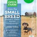 Open Farm, Grain-Free Dry Dog Food for Small Breeds, High-Protein Kibble, Sustainably & Ethically Sourced Ingredients, Non-GMO Veggies & Superfoods, Chicken & Turkey Recipe for Small Dogs, 4lb Bag (4 Pound (Pack of 1))