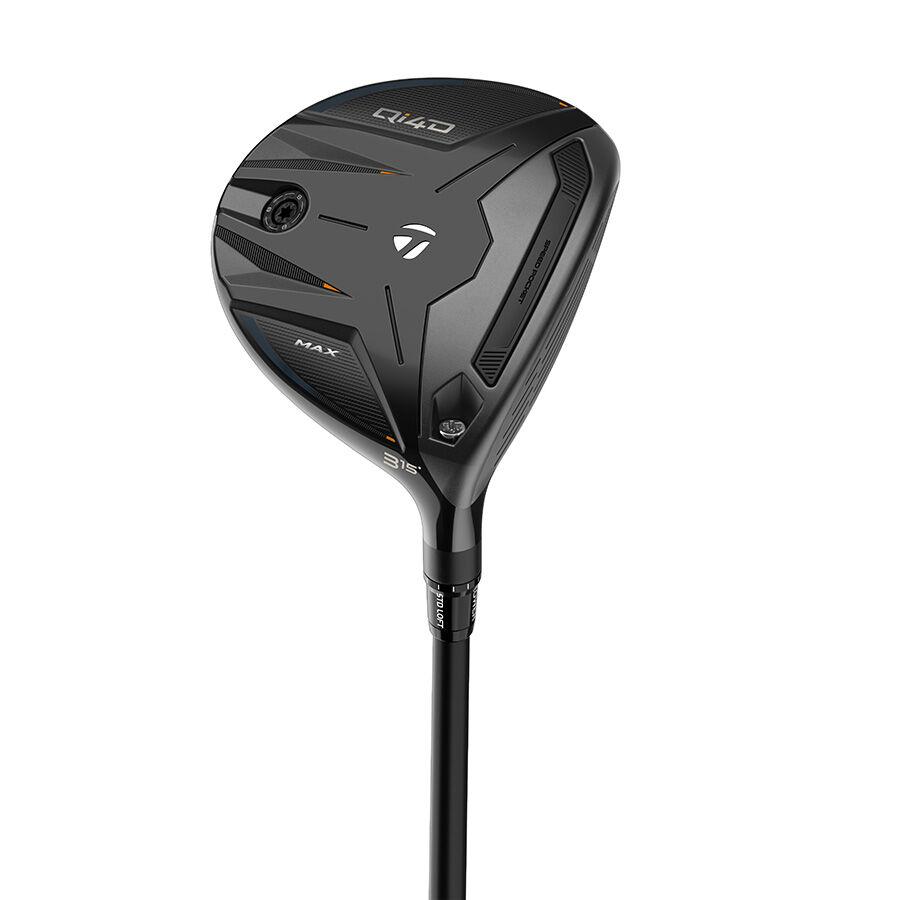 TaylorMade Qi4D Fairway Wood (Right-Handed, Mitsubishi Chemical 55 Gram, Regular Flex, 3-Wood, 15° Loft)