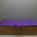 PreGymnastic Folding Gymnastics Bar with Rings, Foldable Kip Bar with Sturdier Base, Training Bar for Kids Ages 3-10, Horizontal Bar, Home Gym Equipment for Boy Girl (Violet-Mat)