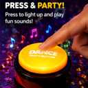 Dancing Party Button Toy, Fun Tabletop Toy, Camping Companion, Perfect for Parties, Gifts, and Presents for Colleagues and Friends.