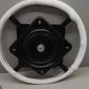 24 Inch Heavy Duty Recliner Chair Swivel Ring Base Kit with 10 inch Swivel Plate, Chair Replacement Parts Bottom Mechanism