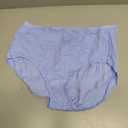 Hanes Womens Just My Size Highwaist Cotton Underwear, Highrise Brief, 6pack (Colors May Vary), Solid/Print Mix, 9 US