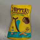 Hippeas Chickpea Puffs, Groovy White Cheddar, 0.8 Ounce (Pack of 30), 3g Protein, 2g Fiber, Vegan, Gluten-Free, Crunchy, Plant Protein Snacks