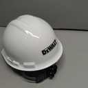 DEWALT DPG11-W Cap Style Hard Hat  Made in USA  White  ANSI Z89.1 Type 1 Class G & E  6-Point Ratchet Suspension