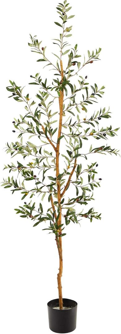 Nearly Natural 5.5ft. Olive Artificial Tree (5ft 6in)