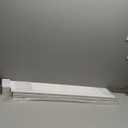 DEZ FURNISHINGS Cordless 2" Signature Faux Wood Blind, 35" W x 72" H, Embossed White