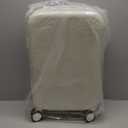 Luggage Sets for Women Men 4 Piece - Carry on Hardside Suitcase 20inch with USB Port, 360 Spinner Wheels, Duffel Bag, Cup Holder, Lightweight Luggage Set for Travel Vacation (Off WhiteB)