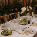 Hurricane Candle Holder Thickened Cylinder Covers Short Taper Candle Sticks Holder 2.5" D 11" H Glass Tall Candlesticks Holders Centerpiece for Wedding Dining Table, 10 Pcs