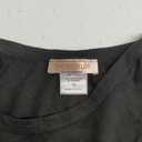 Twenstule Dress XS Black Stretch Knit Sleeveless Dress Rusching 12Y