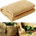 40" X 20 Feet Burlap Fabric,High Density Jute Fiber Burlap Roll for Garden Tree Wrap,Multipurpose Erosion Control Blanket for Home,Outdoor Gardening,Weed Barrier and Party Decor