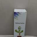Pbooo Dancing Talking Cactus Mimicking Toy,Talking Repeat Singing Sunny Cactus Toy 120 Pcs Songs for Baby 15S Record Your Sound Sing+Dancing+Recording+LED