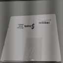 Sasylvia 2 Pcs 4 x 4 Inch Vinyl Fence Post Caps (Actual 4x4), White PVC England Style Cap Top Pyramid Square Waterproof UV Resistant Decorative Vinyl Fence Post Caps