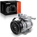 A-Premium Air Conditioner AC Compressor with Clutch Compatible with Hyundai Tucson 2.0L 2008-2009, Kia Sportage 2.0L 2008-2010