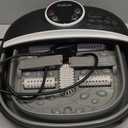 Gehona Foot Spa Bath Massager with Heat, Bubble, Temperature Control, Remote Control, Touchscreen, Pumice Stone, Pedicure Foot Spa Gift for Man Women Mother Father (Plus Size)