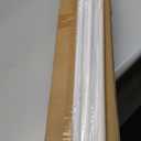 2 Pack White Long Tension Curtain Rod 41-146 Inch Outdoor Tension Shower Curtain Rod No Drilling for Window Patio No Slip Spliced Telescopic Design Easy to Install Never Rust Diameter 1.26 Inch